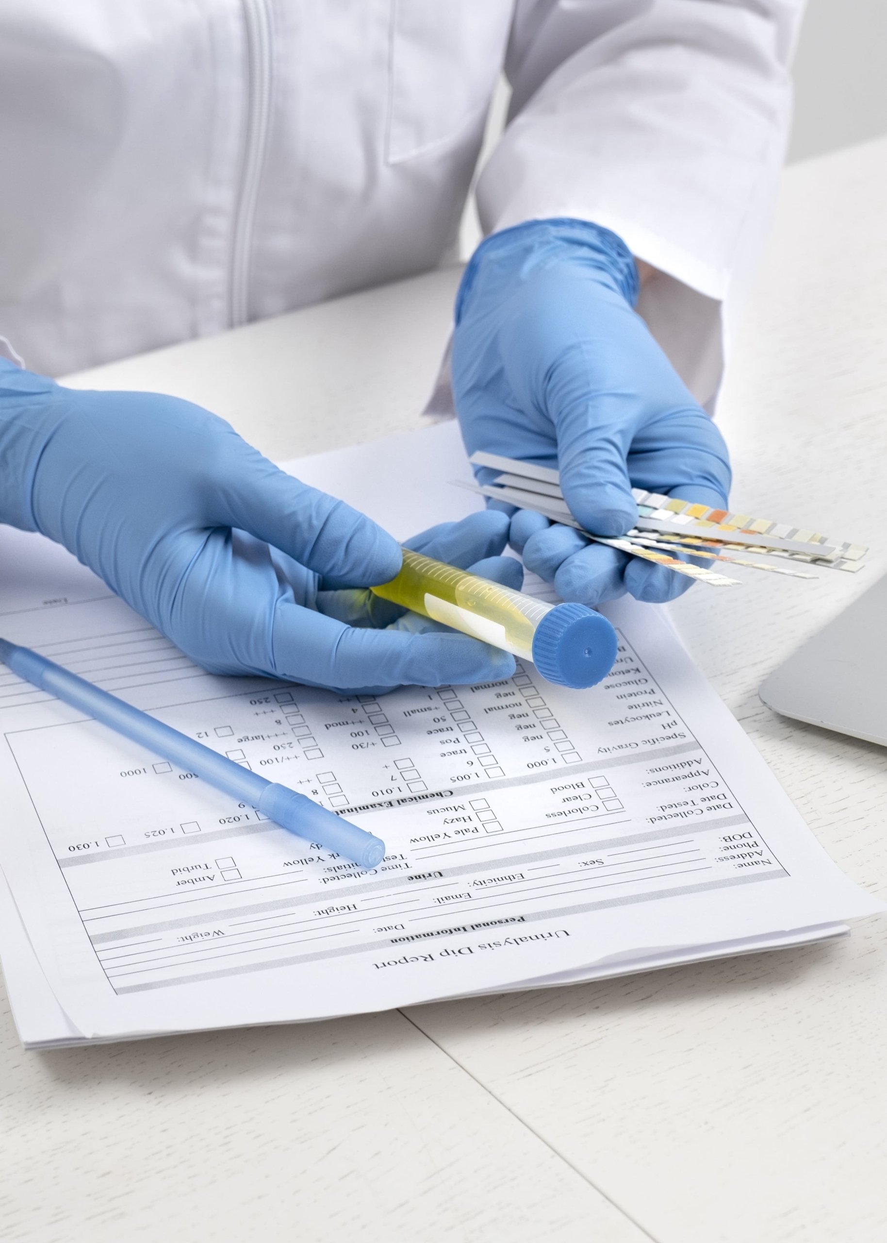 lab-doctor-performing-medical-exam-urine (2)