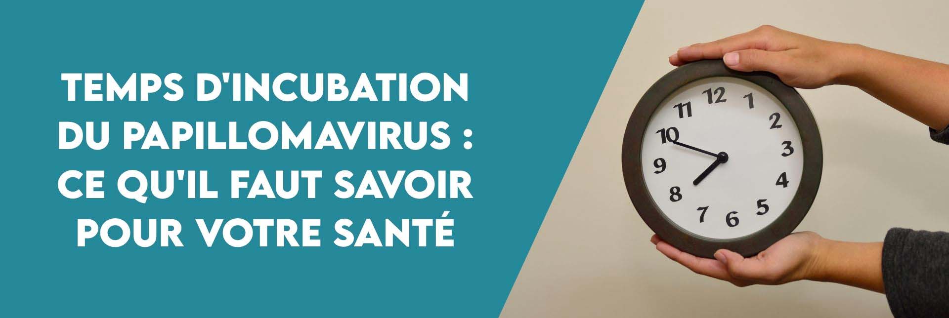 Article Bannière site web temps incubation